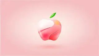Apple 3D Logo Design in Affinity Designer Software
