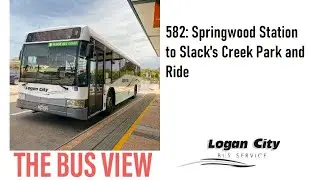 QLD, AU: 582 Outbound: Springwood Station-Slack's Creek Park and Ride