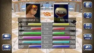 Maqueena vs. Abarel in IMa-FIMBA Meet (S) - Monster Rancher 2 DX