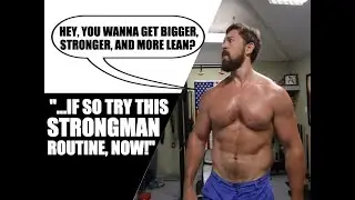 Kettlebell Strongman Workout for Size, Strength, & Muscularity | Chandler Marchman