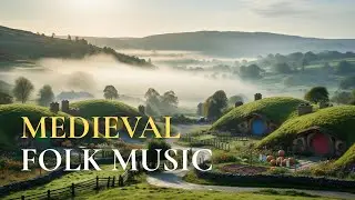 Warm Medieval Folk Music 🌅 Soft Morning Stillness | LOTR Inspired Fantasy