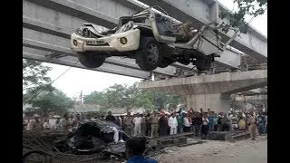 Varanasi flyover collapse...