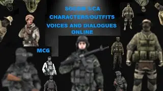 Socom 3/CA all voices and dialogues (Remake)