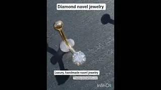 luxurious diamond navel jewelry ✨️|  Handmade perfection #tribalexpression