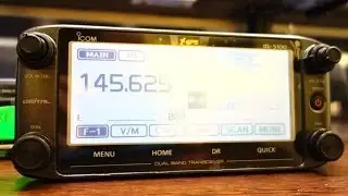 ICOM ID-5100 Digital Transceiver DV D-Star - Test, Review