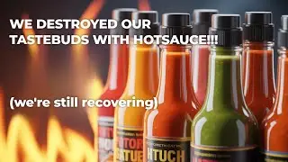 COMPLETE THE CHALLENGE OR BURN YOUR TASTEBUDS!! (Hot sauce)