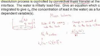 Convective Mass Transfer
