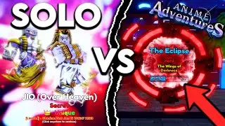 Can UNIQUE Jio Over Heaven SOLO The Eclipse The Wings Of Darkness Secret Portal In Anime Adventures?