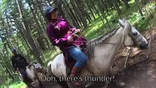 Riding to T&ouml;vkh&ouml;n Monastery, Orkhon, Mongolia 2025