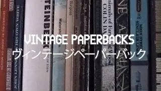Vintage Paperbacks (Official Music Video)