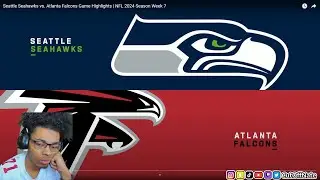 49ERS FAN REACTS TO Seattle Seahawks vs. Atlanta Falcons Game Highlights | NFL 2024 Season Week 7
