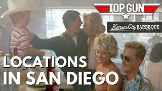 Top Gun Locations in San Diego - Kansas City Barbeque - #topgun #topgunbar #sandiegofoodie #visitSD