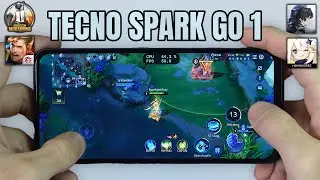 Test Game Nặng Trên Tecno Spark Go 1 : chỉ 2 củ màn 120HZ, chip Unisoc T615 có yếu không?