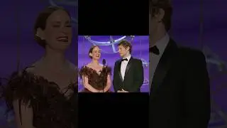 Evan Peters and Sarah Paulson present at the Emmy Awards 2025 #evanpeters #sarahpaulson #emmyawards