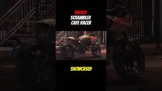 Ducati Scrambler Cafe Racer CONCEPT!  #youtubeshorts