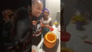 Pumpkin Volcano (Chemical Reaction Fun)