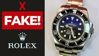 I Bought the Cheapest Rolex Deepsea Sea-Dweller Clone/Replica so that You Don't Have to!