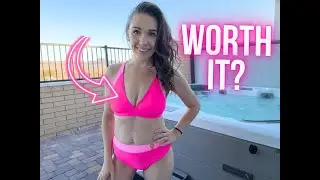 BMJL Color Block Triangle Bikini Set 2026 &ndash; Cute Mid-Rise Two Piece Swimsuit Try-On!