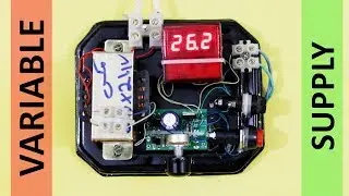 How to Make Digital Variable Voltage DC Power Supply With Fuse Protection