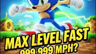 Playing Sonic Speed Simulator