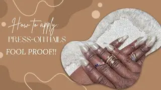 Make press-on nails last!!💅🏾 FOOL-PROOF method!✨️