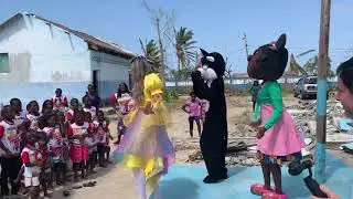 Tia Jô em Beira Moçambique depois do Ciclone Idai