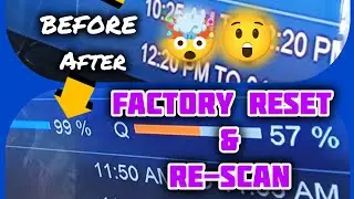 ⚙️ How to Factory Reset & Channel Search Playbox - DIGICEL TV RED DISH Services JP TEKNO TRONIX 🔴📡📺
