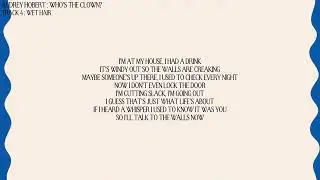 Audrey Hobert : who's the clown? | Full Lyrics