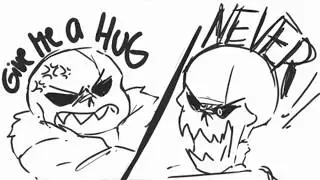 Gimme A Hug ~ Comic Dub {Undertale}