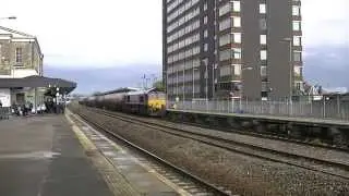 66113 Theale to robeston empty oil train
