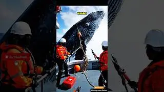Saving a Giant Whale! 🐋 + Manta Ray Facts 🌊 #marinemystery #deepsea #ocean #marinelife #Shorts