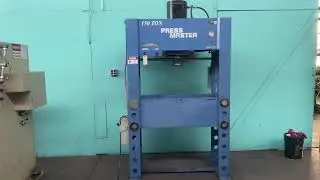 Press Master 150 Ton Hydraulic Shop Press, HFP-150T