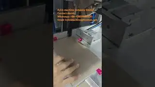Ribbon attached machine for boxes