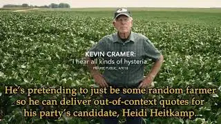 Heidi Heitkamp's campaign ad actors