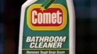 1993 Comet Bathroom Cleaner Commercial