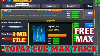 8 ball Pool Topaz Cue Level Max + Deepavli Cue.