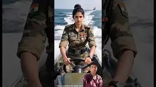 Brave Indian Army Officer Saves Child from Drowning  Real Hero Moment #ai