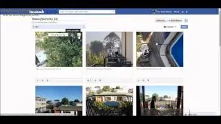 Facebook: How to combine albums
