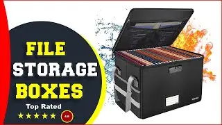 ✅ Best File Storage Boxes 2023