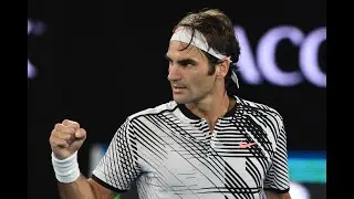 Federer v Nadal AO 2017 Best Rally | 