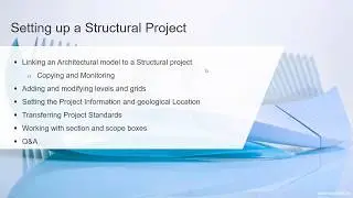 Webinar on setting up a structural project in Revit structure 2020 04 20 11 00 27