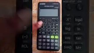 Fx-82ES PLUS calculator reset.