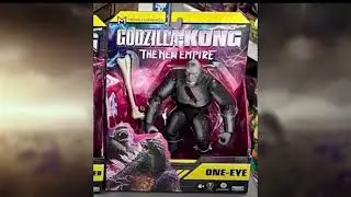 New 2025 playmates Drownviper And One-Eye and New real feel Godzilla and kong