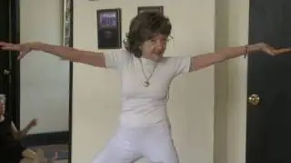 91-year-old yoga instructor hard at work