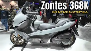 2024 Zontes 368K (ZT-368K): Ein Hightech-Scooter mit richtig Power!