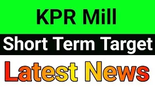 KPR Mill share🪀kpr mill share analysis🔥kpr mill share news today🚀 kpr mill share latest news today