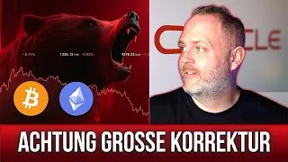 EILMELDUNG Bitcoin Korrektur Grund AI Blase! Bist du bereit?