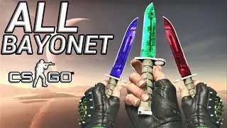 ALL BAYONET SKINS - CS:GO 2021