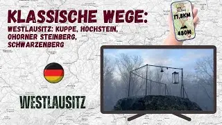 Westlausitz: Waldscheibe, Kuppe, Hochstein, Ohorner Steinberg, Schwarzenberg, Grubenteich