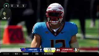 Top 25 GamePlay Kyle Hamilton vs (25)Boise State [EA College Football Road To Glory 26] Ep.3